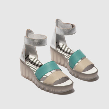 BONO290FLY (Fly London) Cloud/Tur/Si $260 36